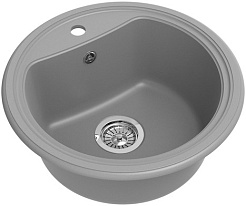 Ewigstein Мойка кухонная Antik R50 серый металлик – фотография-1